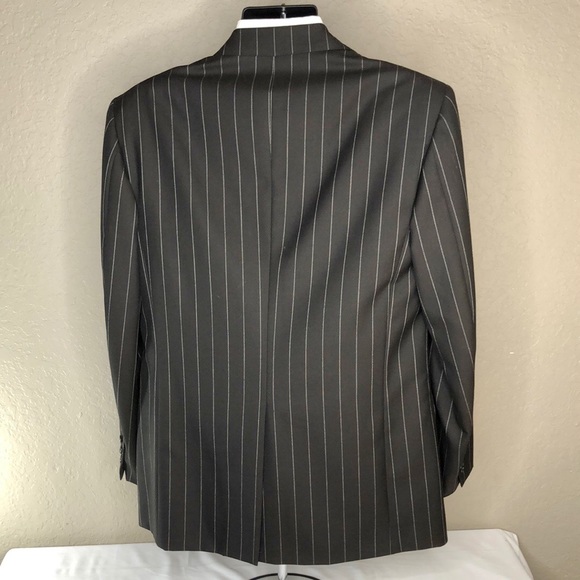 Awesome Brioni brown striped suit jacket - Picture 6 of 16